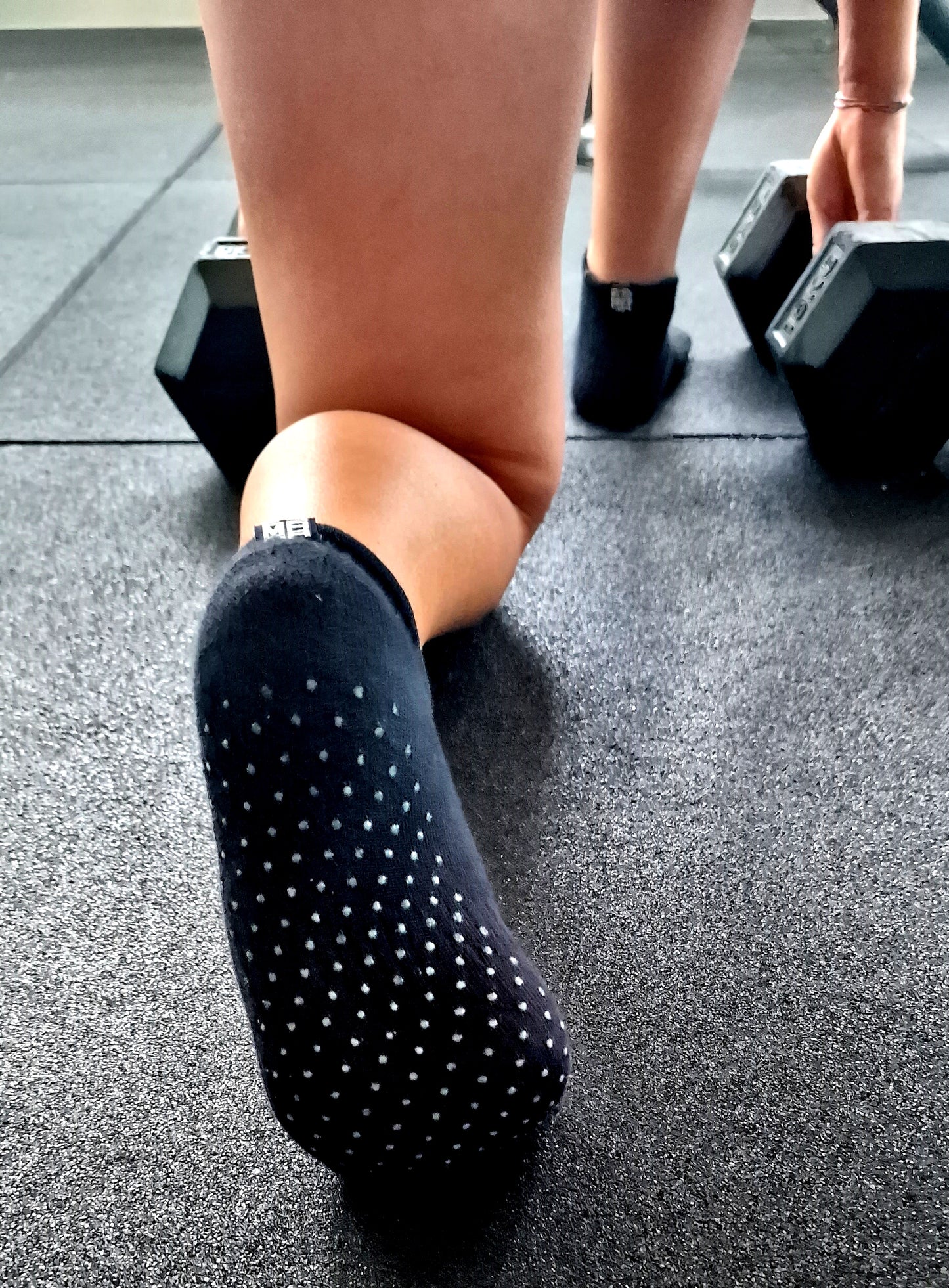 Meias Gym Power Antiderrapantes