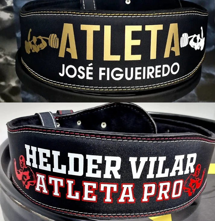 VINYL FLEX - Cinto Ultra Strong - personalizado com logotipos/letras