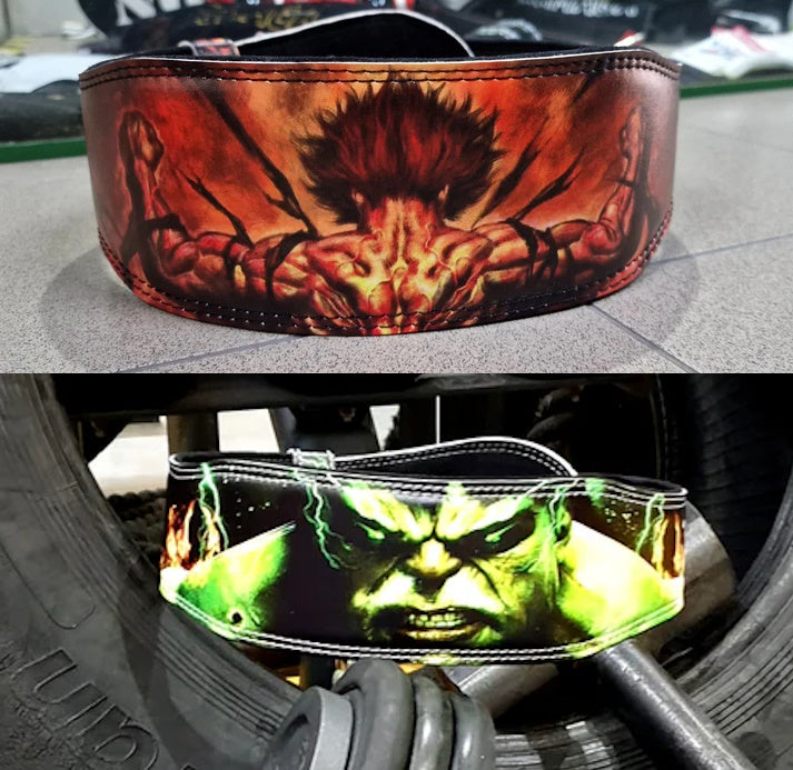 DIGITAL PRINTING - Belt Stronger All Paint (Customisable) - Background images of your choice