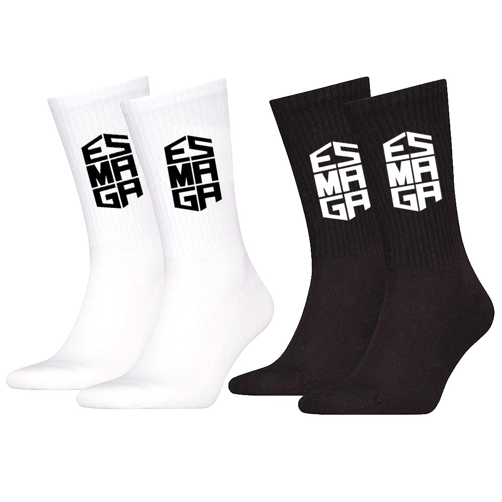 Gym Work Black Socks