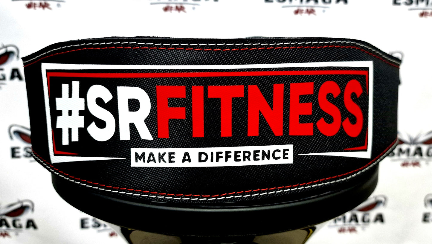 EMBROIDERY - ESMAGA Black & Green Belt (personalized only with name/letters)