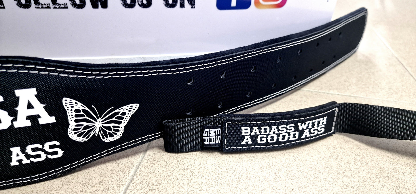 DIGITAL PRINTING - ESMAGA Black Set - belt+streps