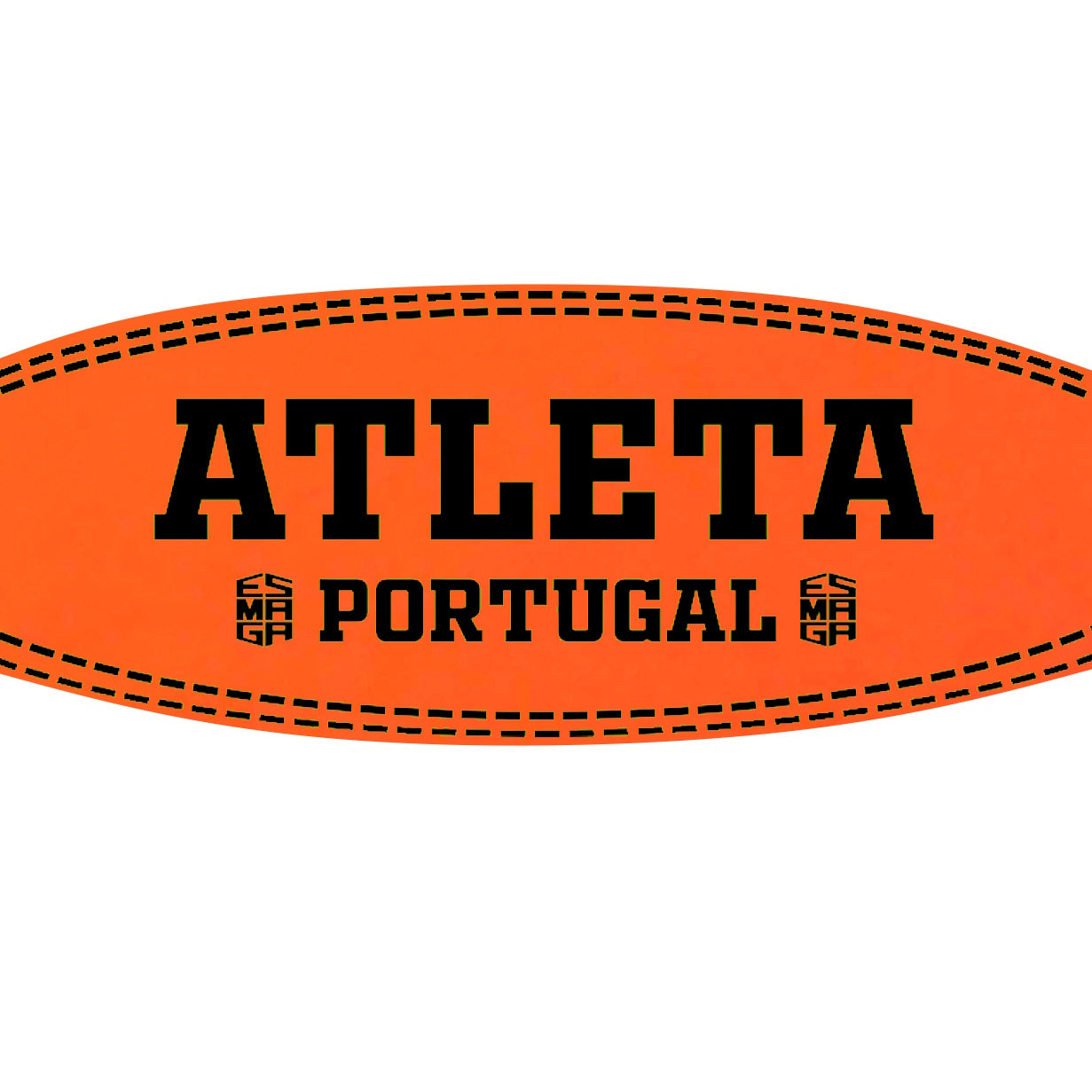 EMBROIDERY - ESMAGA Black & White Belt (personalized only with name/letters)