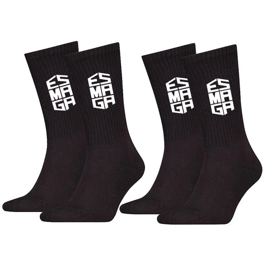 Calcetines negros de trabajo de gimnasio