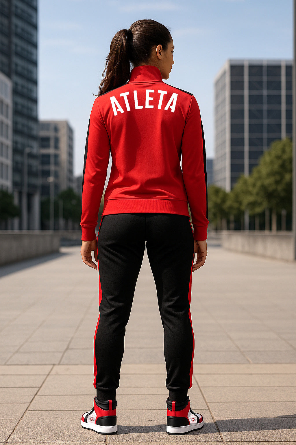 Field Black and White Tracksuit