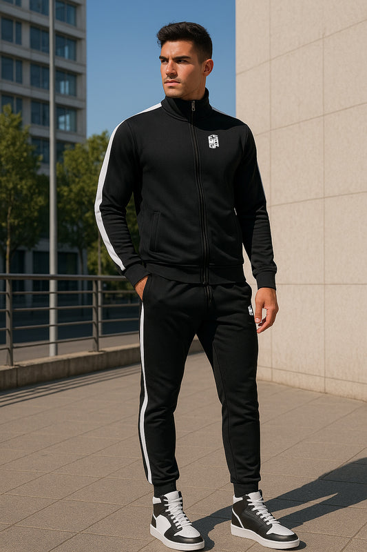 Field Black and White Tracksuit