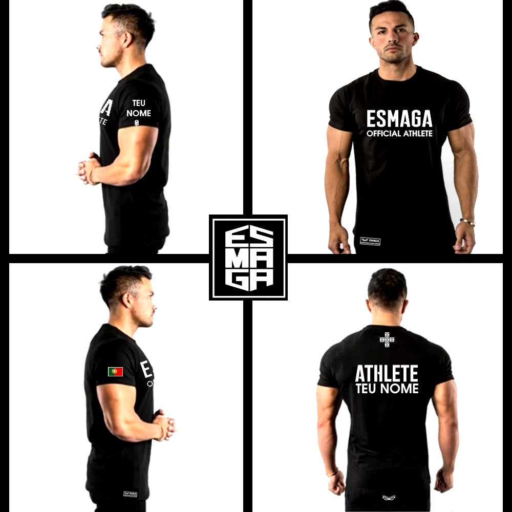 T-Shirt Official Athlete (Personalizável)