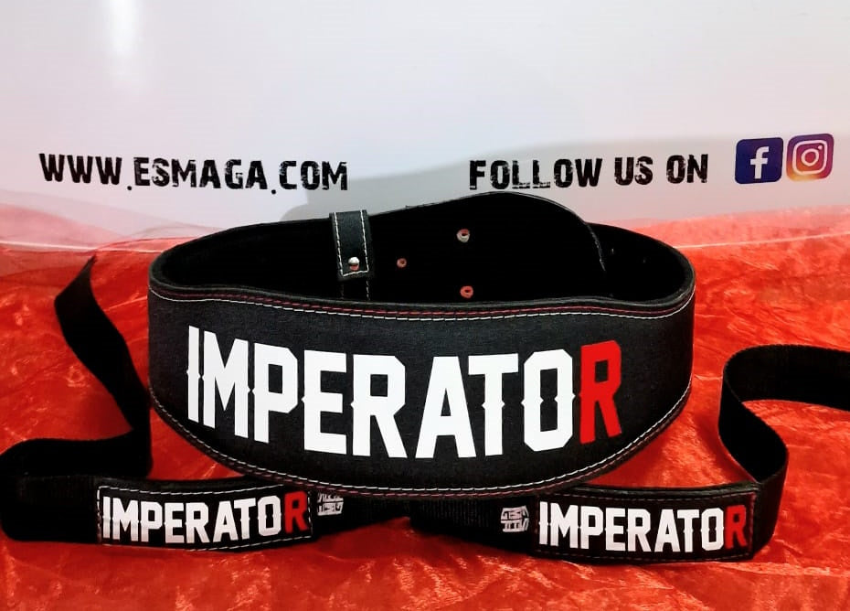 DIGITAL PRINTING - ESMAGA Black Set - belt+streps