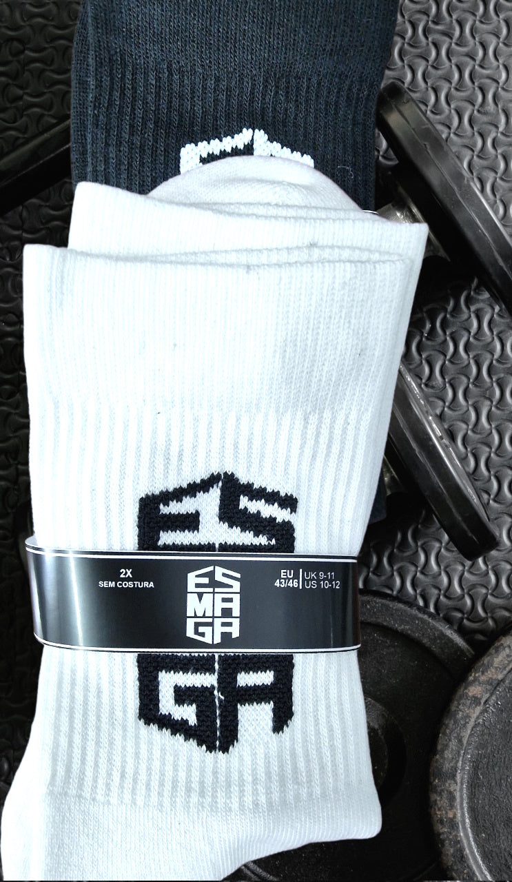 Gym Work Black Socks