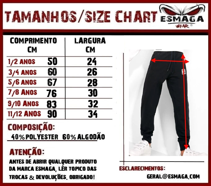 Calça SKINNY ESMAGA (Personalizável)