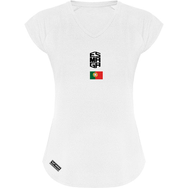 Camiseta de corte largo (personalizable)