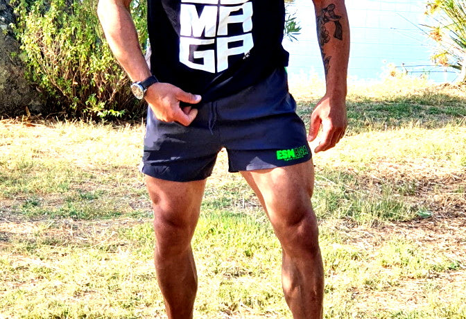 Short Estilo Runner - Ébano (Personalizable)