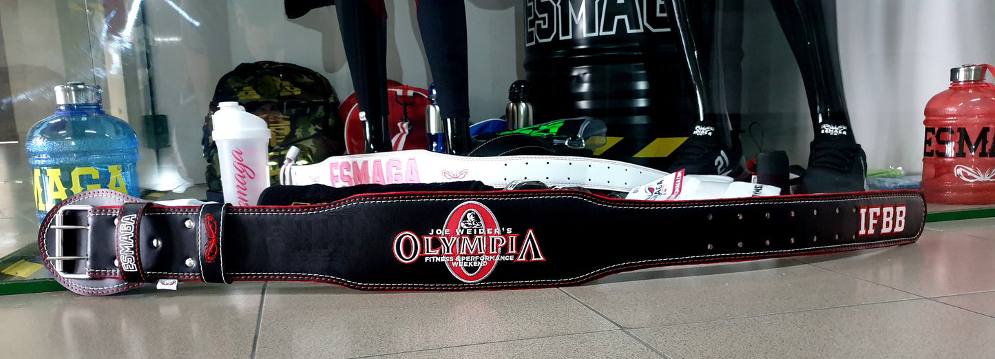EMBROIDERED - Joe Weider's Olympia Fitness & Performance Weekend Belt