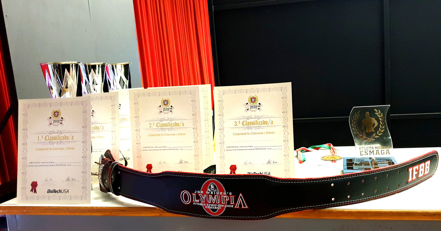 EMBROIDERED - Joe Weider's Olympia Fitness & Performance Weekend Belt