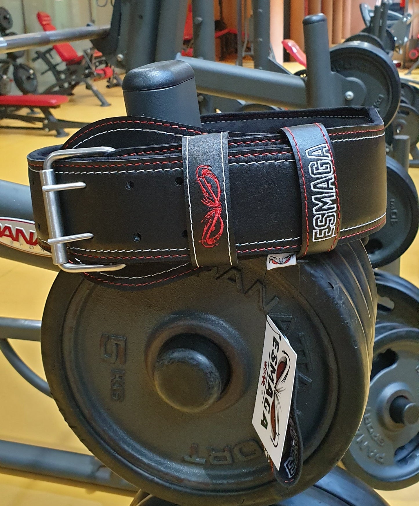 EMBROIDERY - ESMAGA Black Belt (customized with logos/designs)