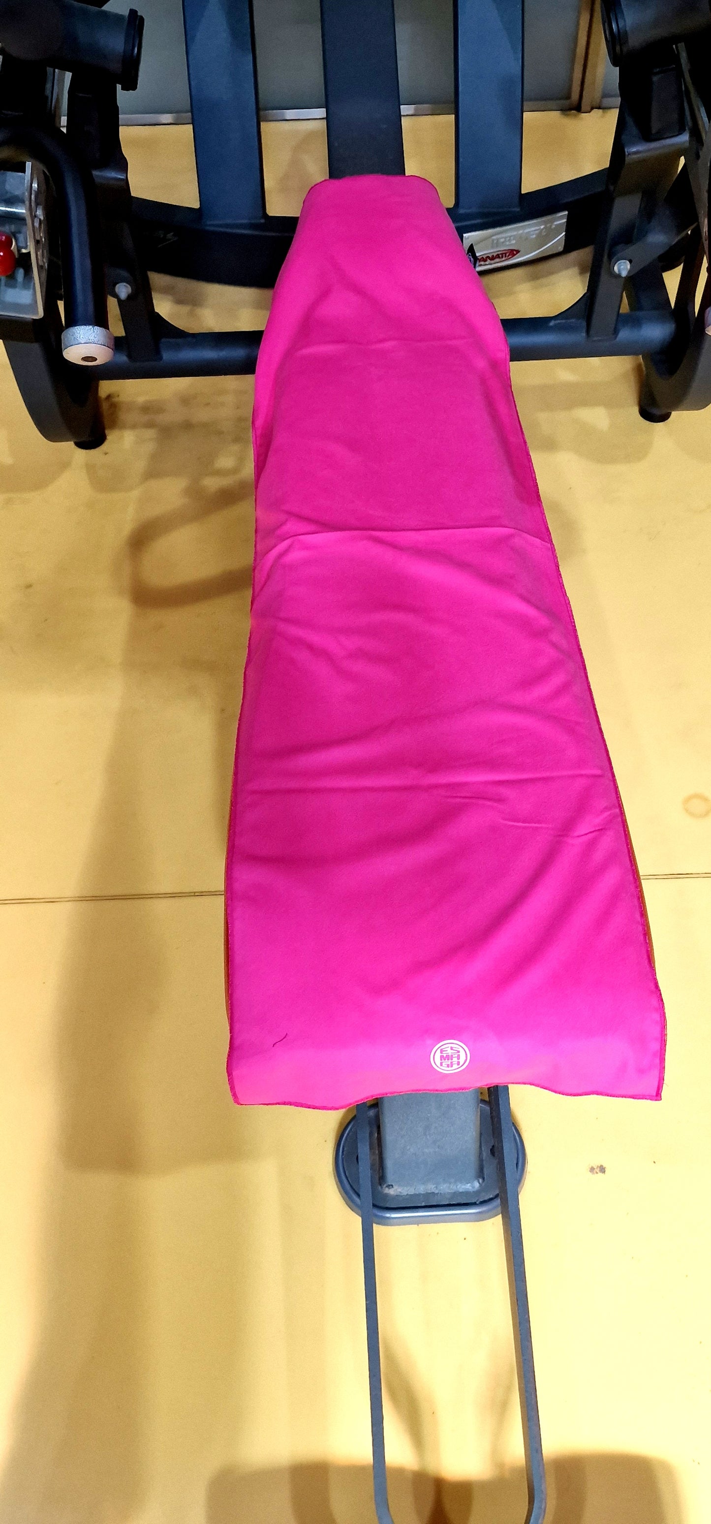 Pink Microfiber Towel (Customizable)