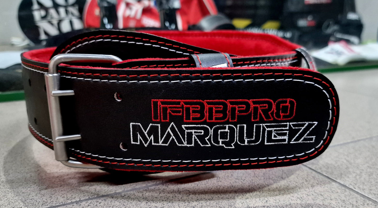 EMBROIDERY - ESMAGA Black Belt (customized with logos/designs)