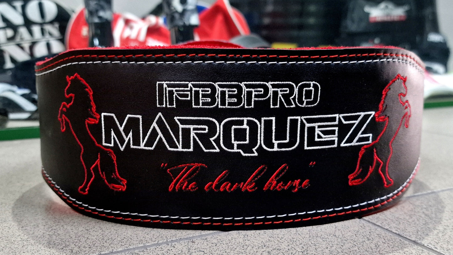 EMBROIDERY - ESMAGA Black Belt (customized with logos/designs)
