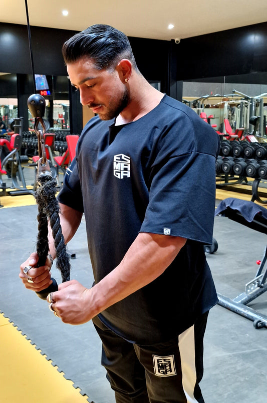 Oversized Old School Black