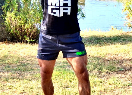 Short Estilo Runner - Ébano (Personalizable)