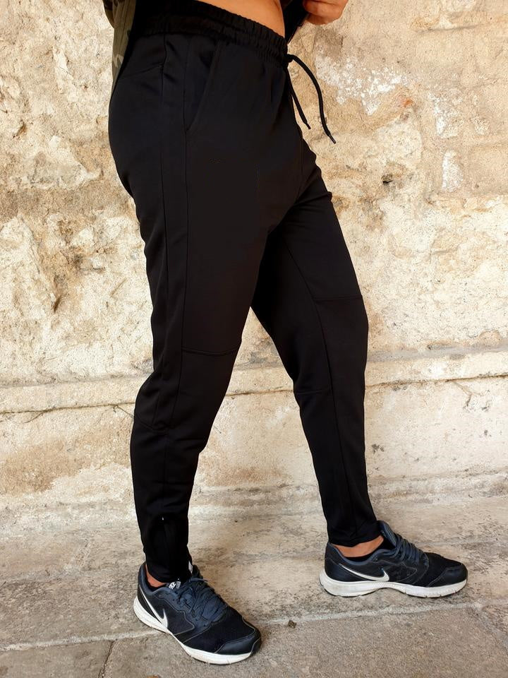 Pantalón SKINNY ESMAGA - NEGRO NUEVO LOGOTIPO - 100% Poliéster (Personalizable)