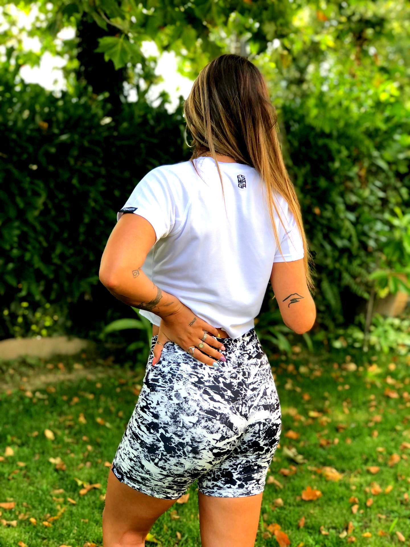Crop Top Aplasta Blanco