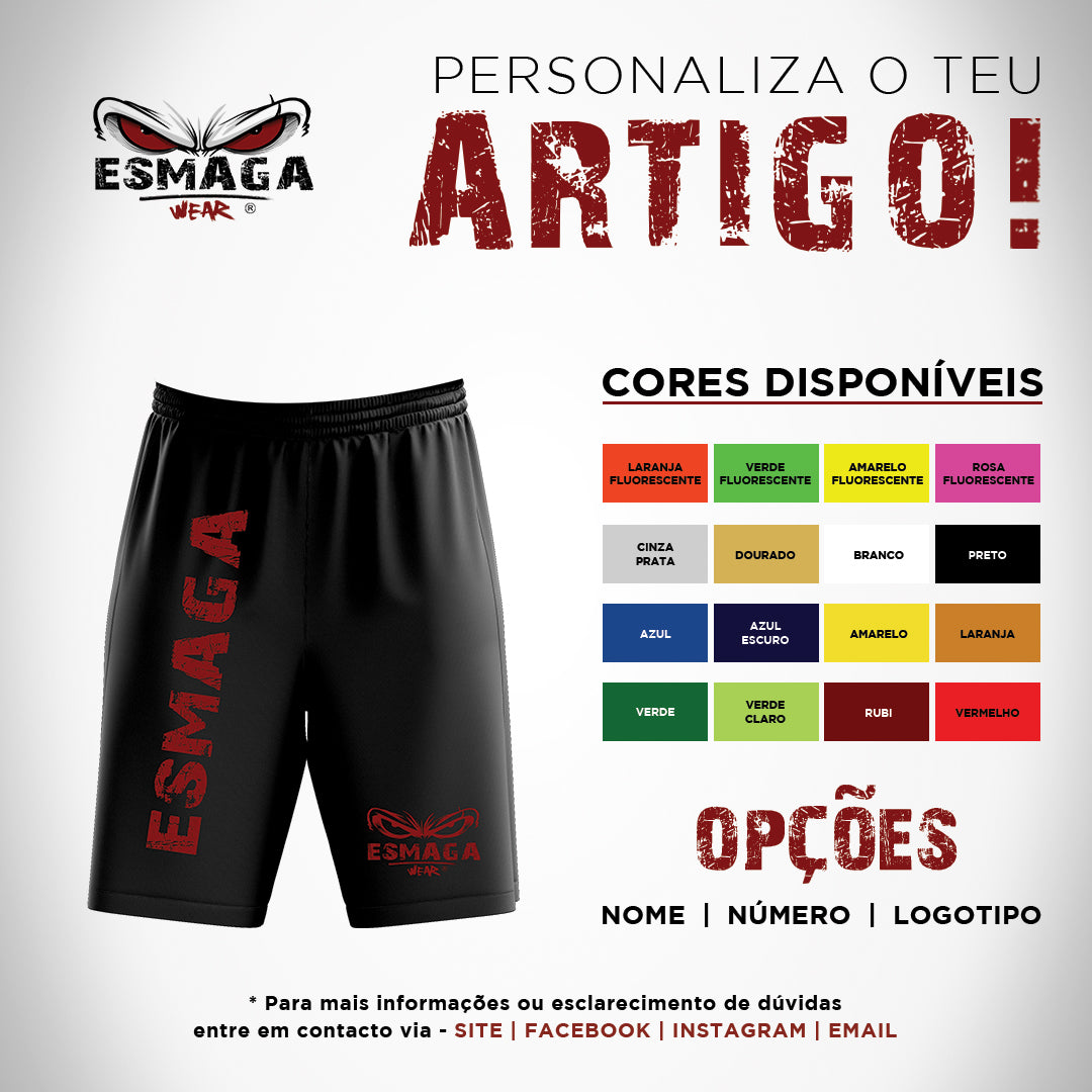 Acréscimo de personalização complexa Calção/Calça Frente