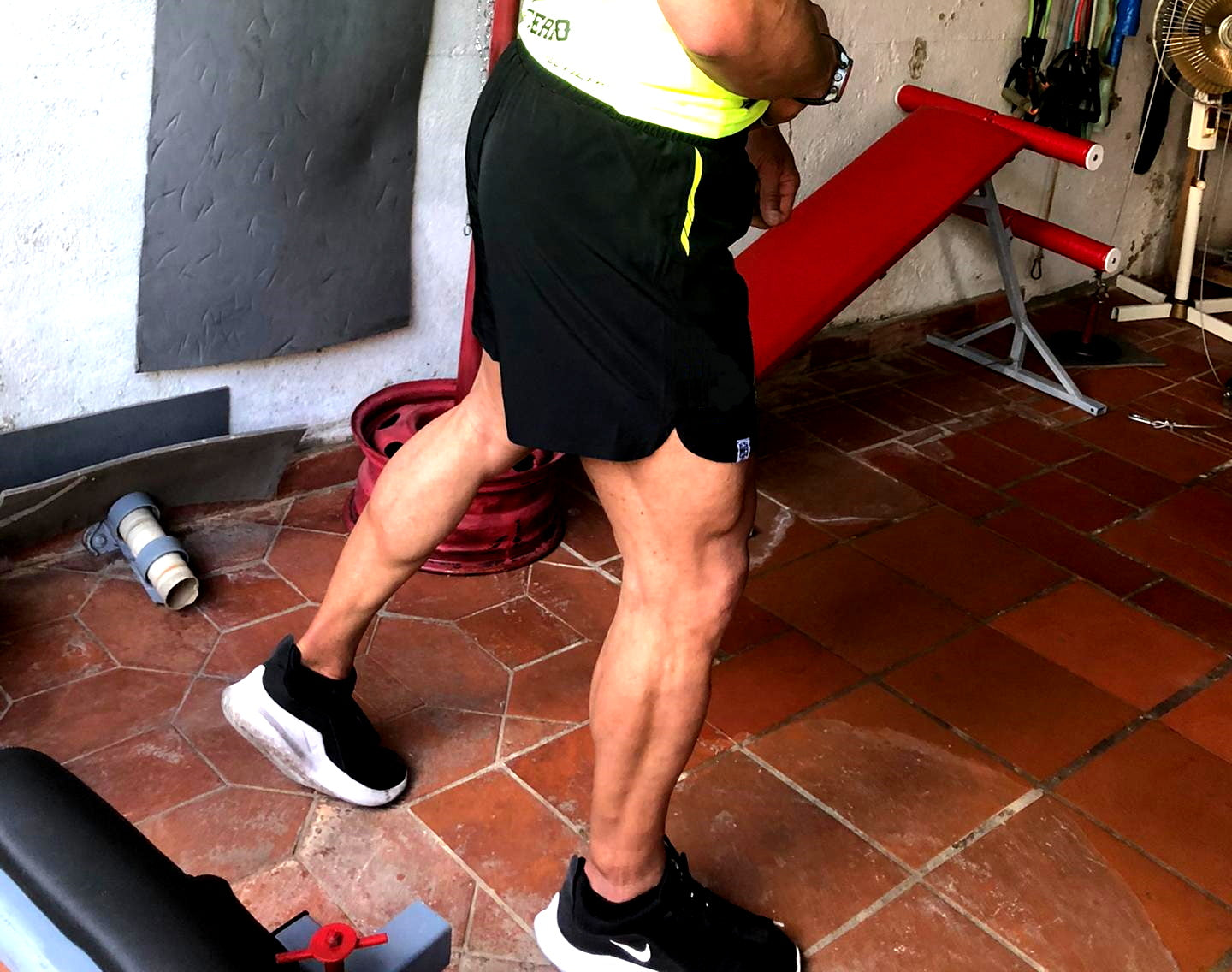 Runner Style Shorts - Black (Customisable)