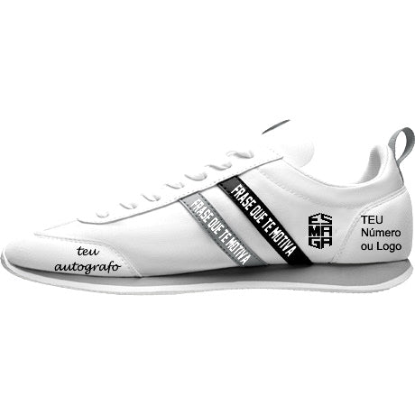 GYM Sneakers - Global White