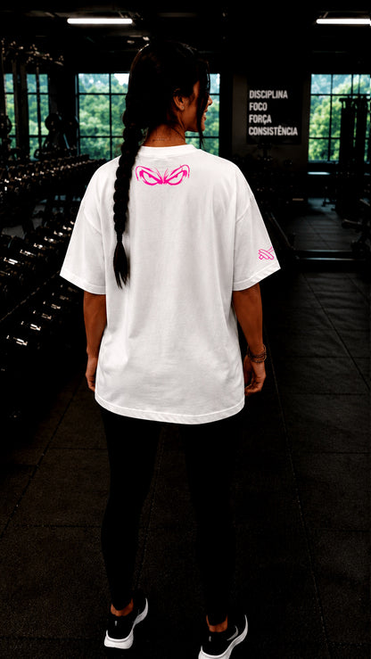 Oversized Pink Flúor 3D