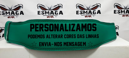 EMBROIDERY - ESMAGA Black &amp; White Belt (personalized only with name/letters)