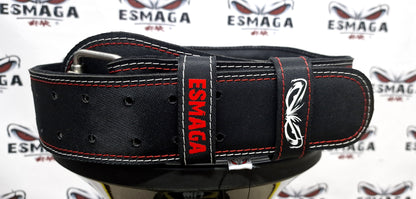 EMBROIDERY - ESMAGA Black &amp; Green Belt (personalized only with name/letters)