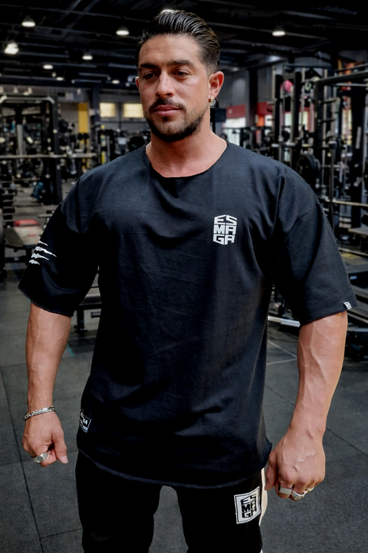 Oversized Old School Black