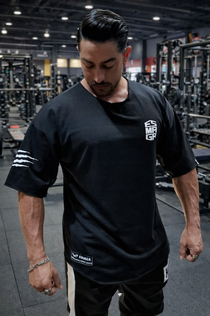 Oversized Old School Black