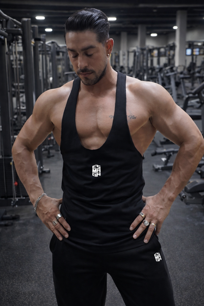 Cava Atleta Negro (Personalizable)