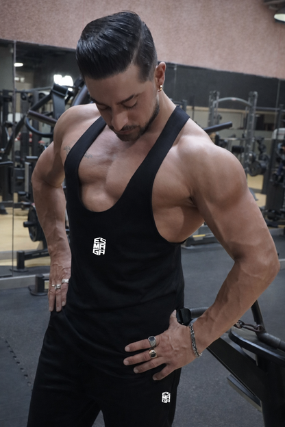 Cava Atleta Negro (Personalizable)