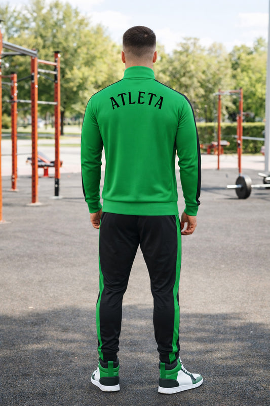 Fato de Treino Field Black and Green