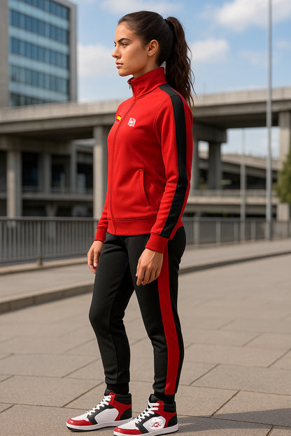 Chándal Field Blanco y Negro