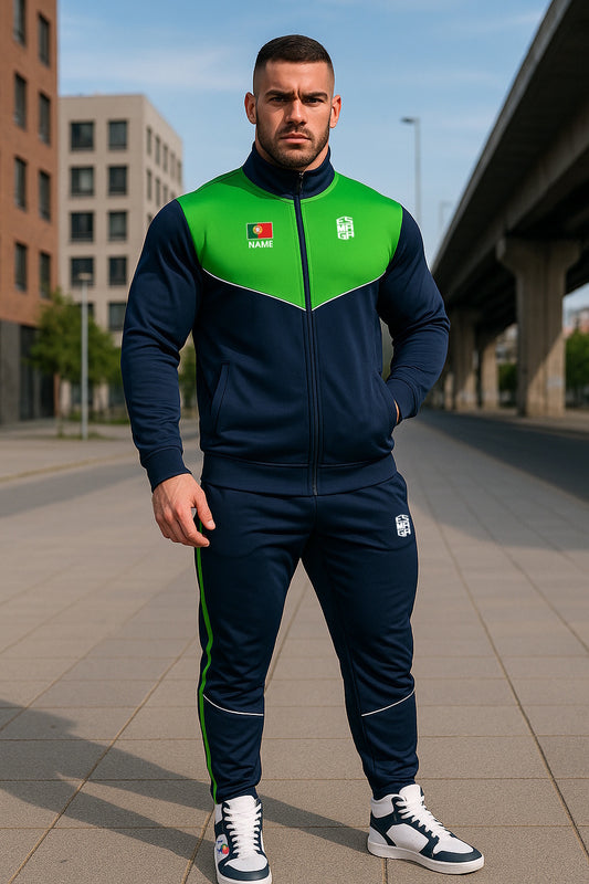 Field Black and White Tracksuit