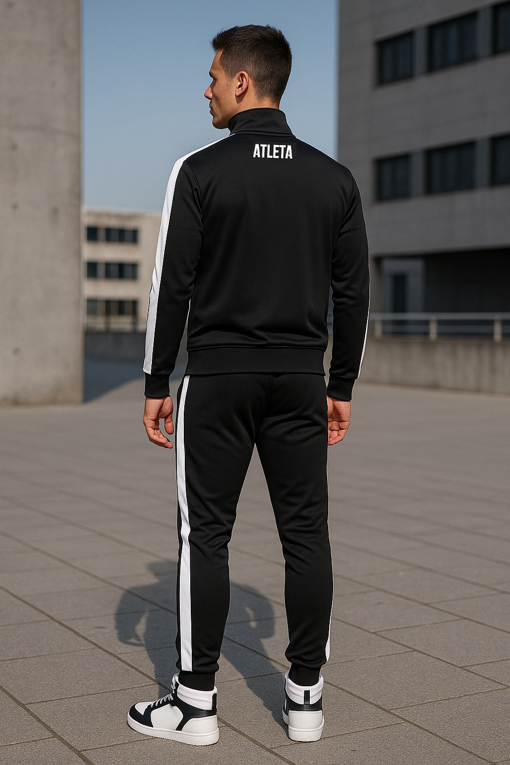 Fato de Treino Field Black and White