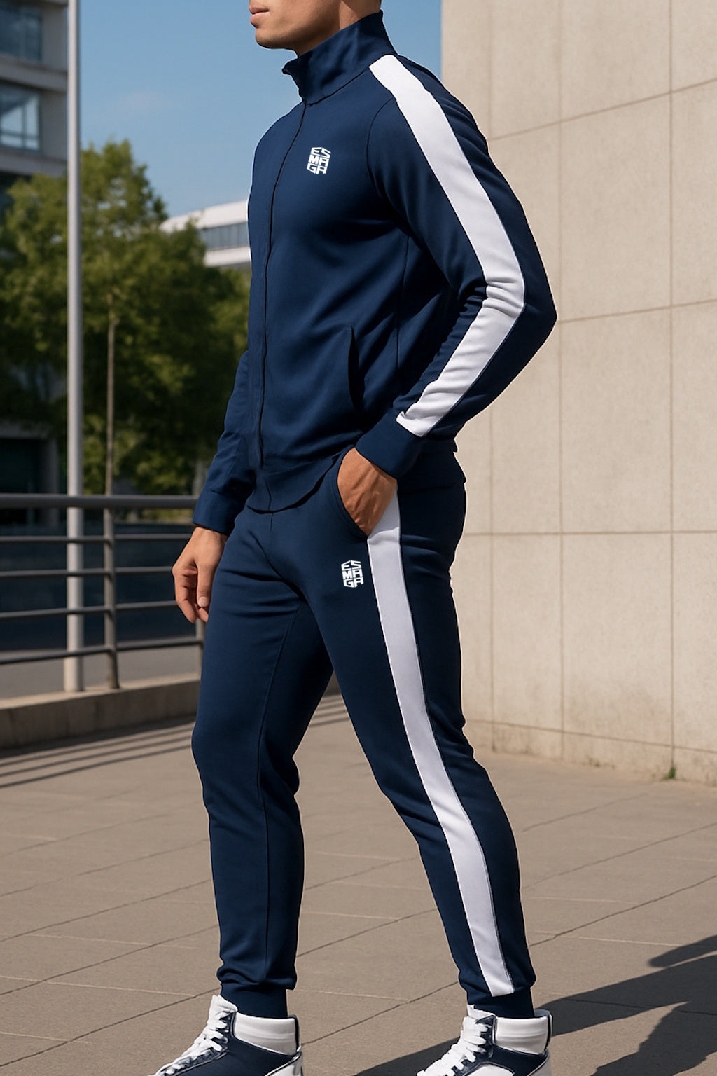 Field Blue Navy Tracksuit