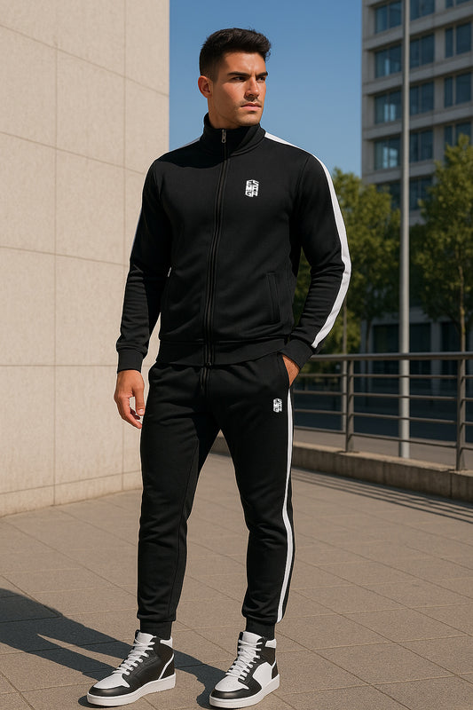 Field Black and White Tracksuit