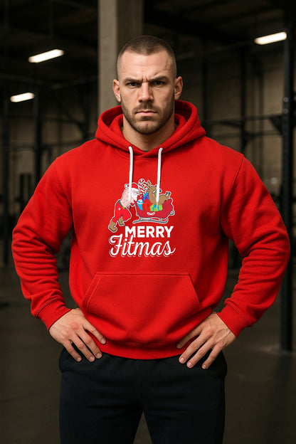 Hoodie Merry Fitmas ♂