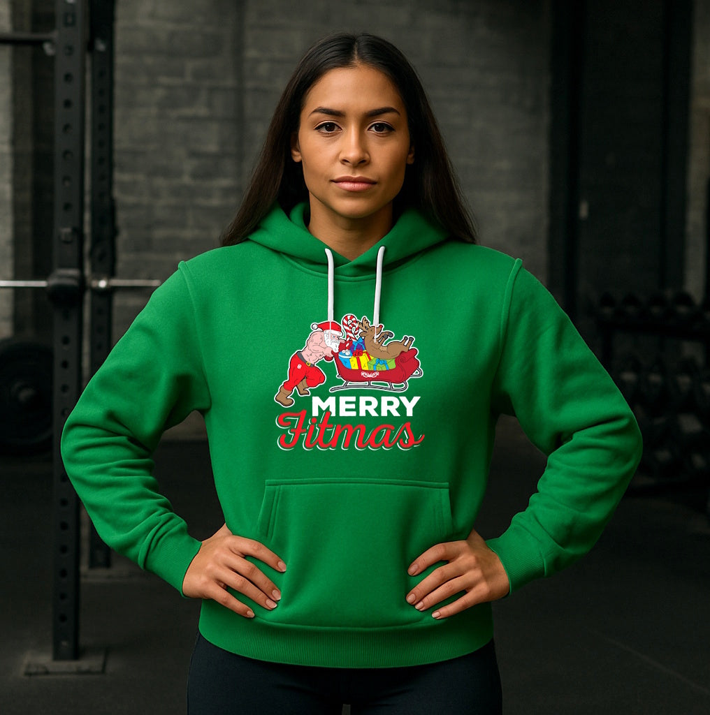 Hoodie Merry Fitmas ♀