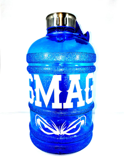 Botella azul SMASHING