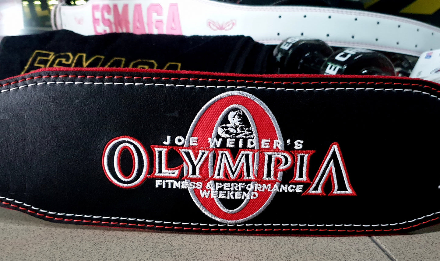 EMBROIDERED - Joe Weider's Olympia Fitness &amp; Performance Weekend Belt