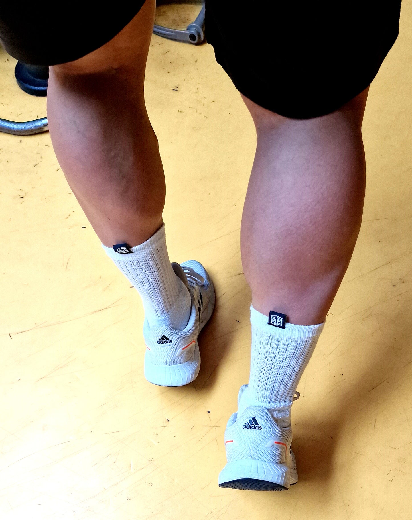 Gym Work White Socks