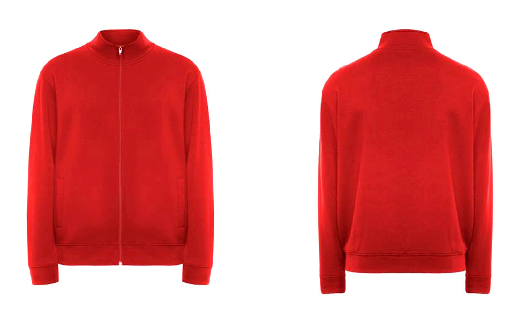 Red best sale workout jacket