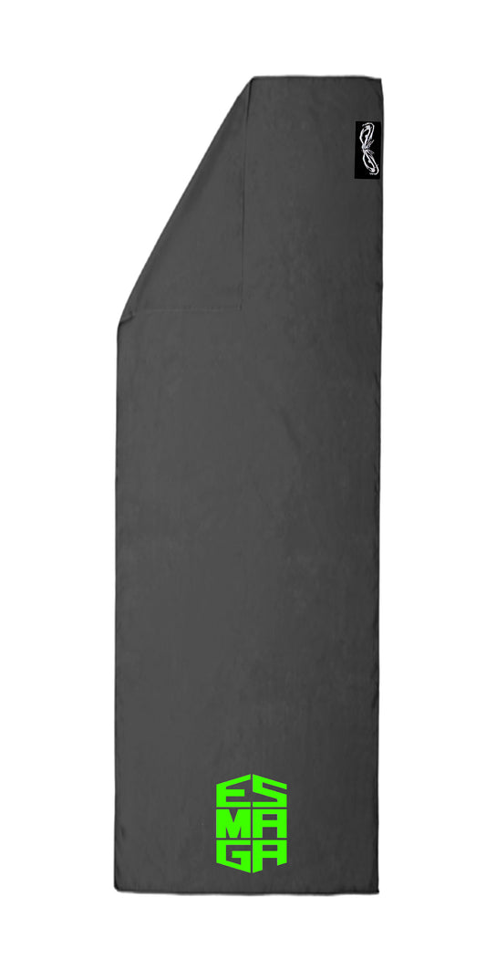Gray Microfiber Towel (Customizable)